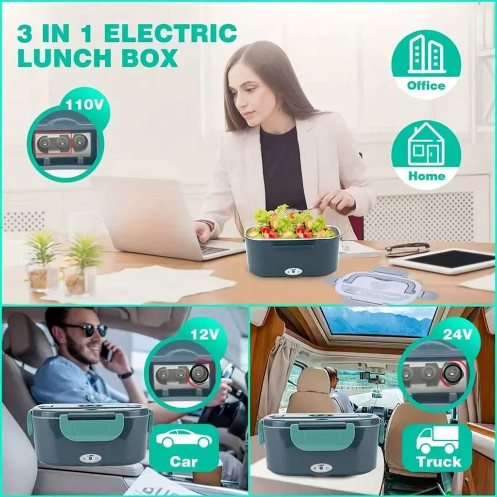 Stainless steel electric lunch box